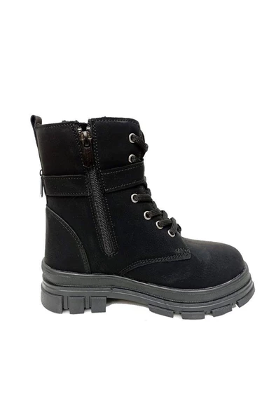 Arvento 0838F Yağlı Deri Çocuk Postal Bot - 6