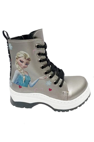 Fix Kids 9603 Deri Fashion Kız Çocuk Bot - 9