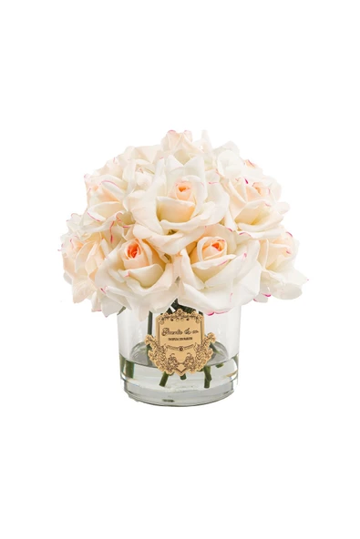 Guerlie&Co 15 Güllü Krem Pembe Şeffaf Gold Cam - 2