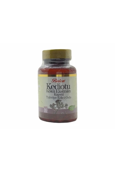 Kediotu Kökü Ekstraktı Kapsül 375 Mg 80 Kapsül