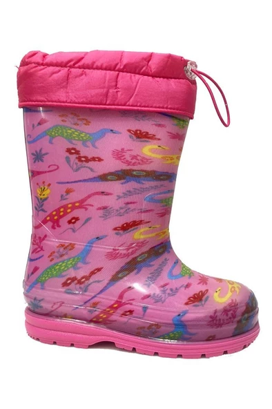 Gezer 00601 Kar Kış Sıcak Astar Filet Kız Çocuk Çizme - 2