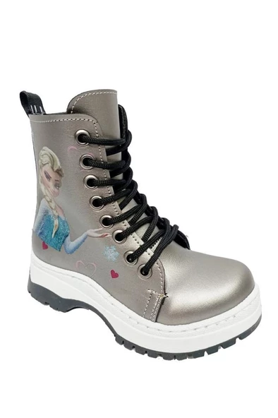 Fix Kids 9603 Deri Fashion Kız Çocuk Bot - 7