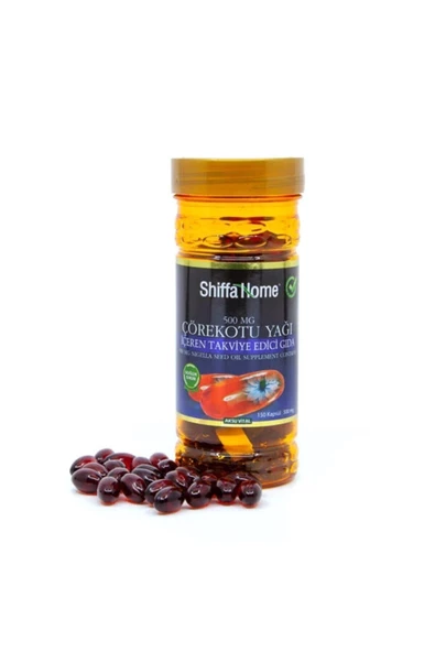 Shiffa Home Çörekotu Yağı Kapsül Çörek Otu 150 X 500 Mg