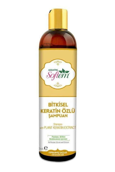 Bitkisel Keratin Özlü Şampuan- Yıpranmış Saçlar Için