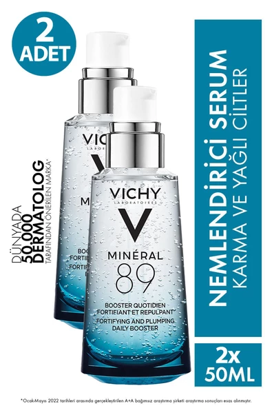Vichy Mineral 89 Nemlendirici Serum 50 ml 2 Adet