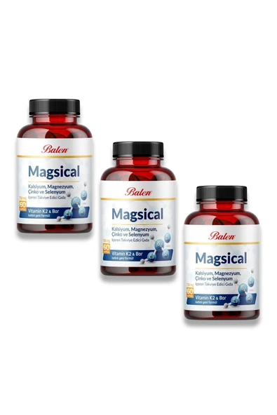Magsical 730 Mg 60 Kapsül X 3 Adet