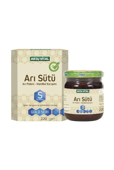 Arı Sütü Arı Poleni Ham Bal Karışımı 18.000mg 220gr - 2