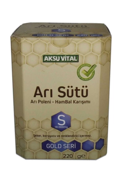 Arı Sütü Arı Poleni Ham Bal Karışımı 18.000mg 220gr