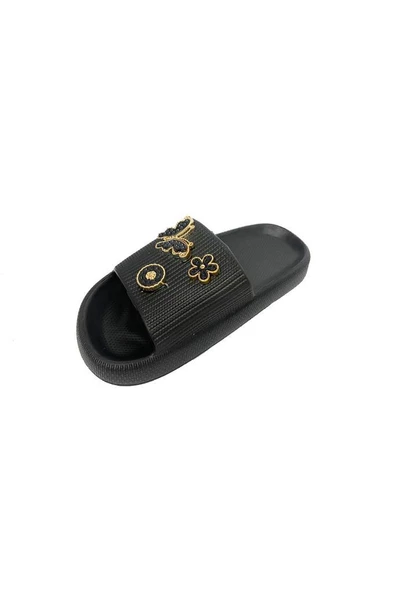 Lorin 200-24 Figürlü Suya Dayanıklı Kız Çocuk Terlik 24-35 - 2