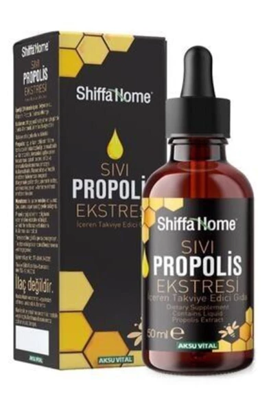 Damlalıklı Cam Şişe Sıvı Propolis Ekstresi 50 ml