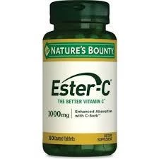 Nature's Bounty Ester-C 1000 Mg 60 Tablet