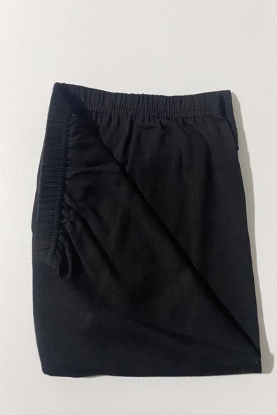 Tutku Elit Kadın Modal Likralı Kısa Tayt 2103 - 3 Adet   Siyah 2XL - 5
