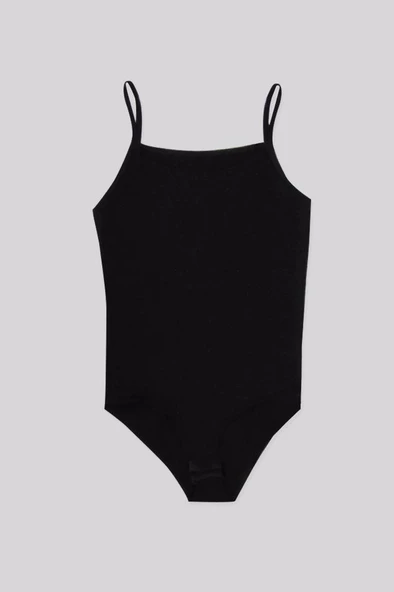 Namaldi Kız Çocuk İp Askılı Body 3 Adet -461  Siyah 6-8 Yaş ürün görseli