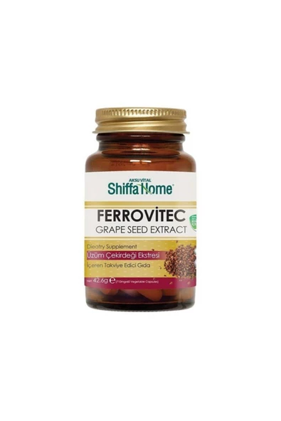 Ferrovitec Kapsül - Üzüm Çekirdeği Kapsulü - Demir - 1