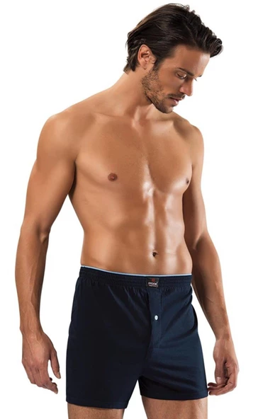 6'Lı Erdem 1400 Erkek Penye Boxer  L Karışık Renk
