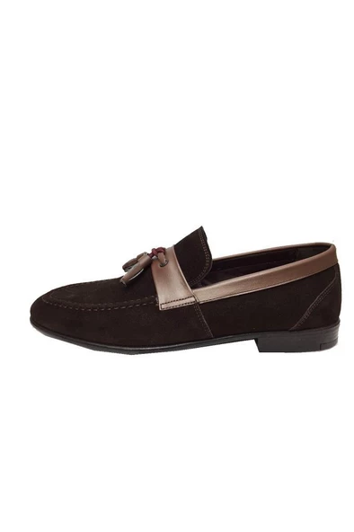 Tomford 31450 Hakiki Süet Deri Loafer Erkek Ayakkabı - 8