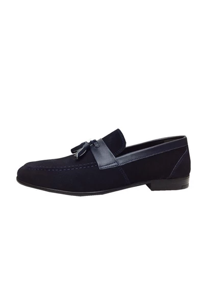 Tomford 31450 Hakiki Süet Deri Loafer Erkek Ayakkabı - 5