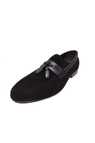 Tomford 31450 Hakiki Süet Deri Loafer Erkek Ayakkabı
