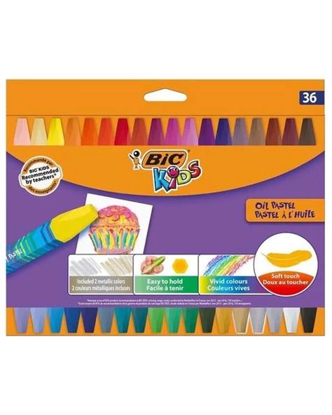 Bic Kids Yağlı Pastel Boya 36lı 964863