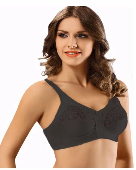 Le Jardin Toparlayıcı Kaplı Minimizer Sütyen 800 - (B C D Kap)  Siyah 85D ürün görseli 1