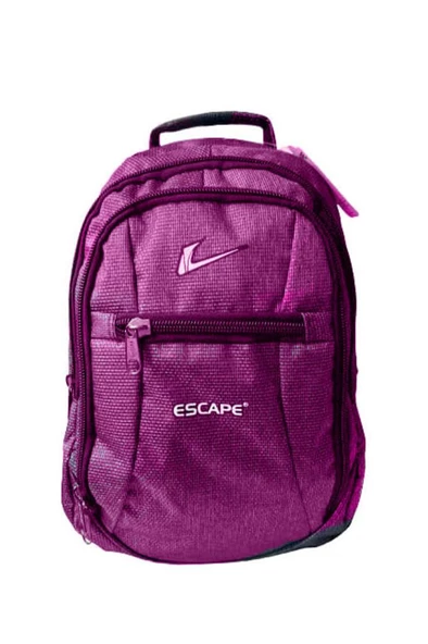 Escape 307-24 Laptop Bölmeli Ekose Desen Sırt Çanta - 10