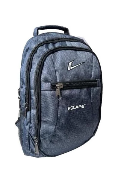 Escape 307-24 Laptop Bölmeli Ekose Desen Sırt Çanta - 2