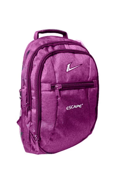 Escape 307-24 Laptop Bölmeli Ekose Desen Sırt Çanta - 11