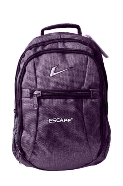 Escape 307-24 Laptop Bölmeli Ekose Desen Sırt Çanta - 8