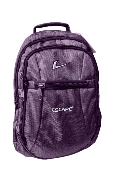 Escape 307-24 Laptop Bölmeli Ekose Desen Sırt Çanta - 7