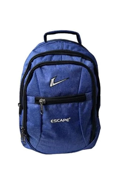 Escape 307-24 Laptop Bölmeli Ekose Desen Sırt Çanta - 4