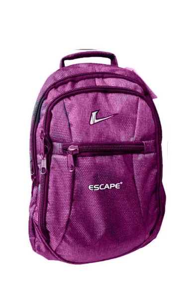 Escape 307-24 Laptop Bölmeli Ekose Desen Sırt Çanta - 12