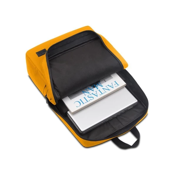 Classone Mila PR-EK108 15,6'Su Geçirmez Kumaş Fermuar Notebook Sırt Çantası+Kablosuz Mouse - 3