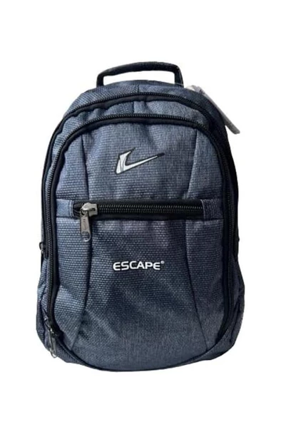 Escape 307-24 Laptop Bölmeli Ekose Desen Sırt Çanta