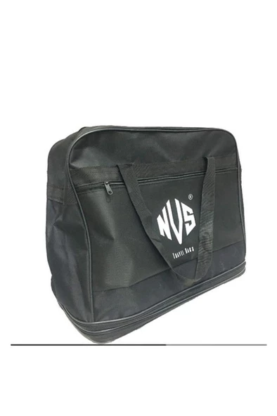 NVS 129-24 50cm 2 Katlı Tekerlekli Seyahat Çanta Siyah - 2