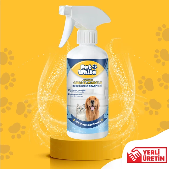 Pet White Evcil Hayvan Koku Giderici Oda Spreyi 500 ml - 1