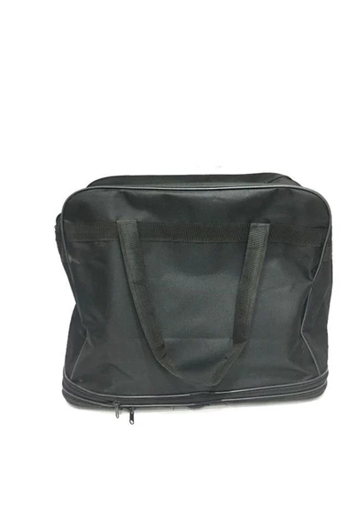 NVS 129-24 50cm 2 Katlı Tekerlekli Seyahat Çanta Siyah - 3