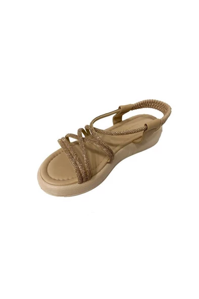 Fancy 051-24 Taşlı Trend Fashion Kadın Sandalet - 11