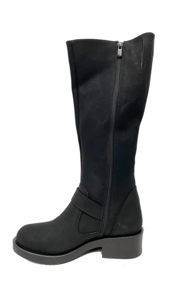 Leona 2705 Deri Trend Fashion Kadın Çizme - 3