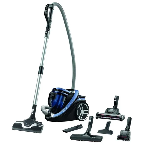 Tefal TW7690 Silence Force Cyclonic Toz Torbasız Elektrikli Süpürge - Mavi - 3