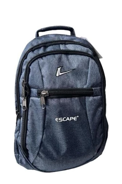 Escape 307-24 Laptop Bölmeli Ekose Desen Sırt Çanta - 3