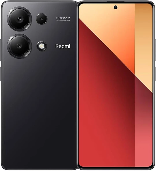 Redmi Note 13 Pro 12/512 GB Siyah Cep Telefonu ( ithalatçı Garantili )