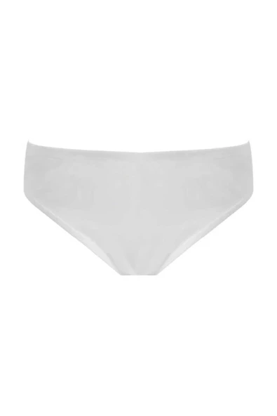 Aydoğan Kadın Pamuklu Likralı Bikini Slip Külot -12 Adet  Beyaz M - Resim 3