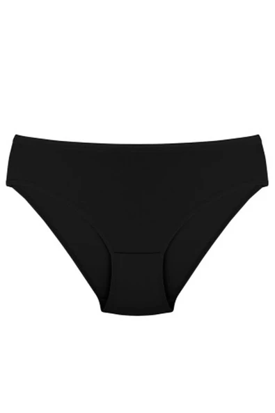 Aydoğan Kadın Pamuklu Likralı Bikini Slip Külot -12 Adet  Siyah 2XL - 2