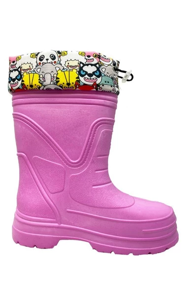 Akınal 243.004 Kar Kış Sıcak Astar Filet Çocuk Çizme - 3