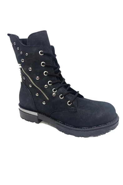 Allegre 1920 Kar Kış Sıcak Astar Filet Çocuk Bot - Resim 7