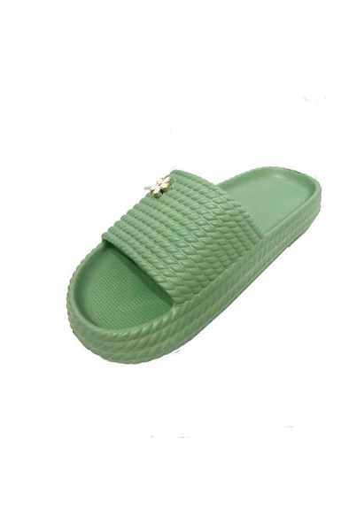 Lorin 2409-24 Taşlı Suya Dayanıklı Kadın Terlik - 8