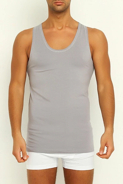 Yıldız Erkek Bambu Spor Atlet -490-491-492  Gri 2XL