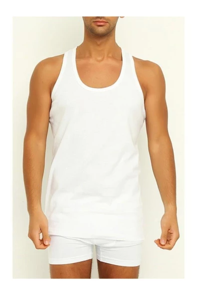 Yıldız Erkek Bambu Spor Atlet -490-491-492  Beyaz 2XL