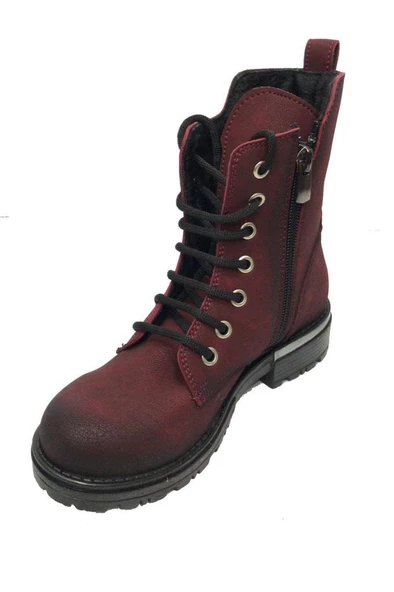 Allegre 1920 Kar Kış Sıcak Astar Filet Çocuk Bot - Resim 11