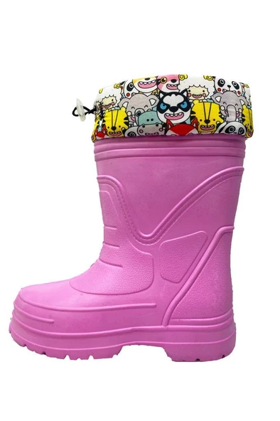 Akınal 243.004 Kar Kış Sıcak Astar Filet Çocuk Çizme - 2